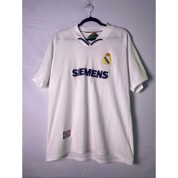 Unbranded Other - Real Madrid Soccer Jersey FC Football Club Spain Siemens SS Shirt Mens Size L/XL